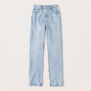 Abercrombie & Fitch Ultra High Rise 90s Straight Jean Sz 27